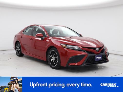 Red 2021 Toyota Camry SE