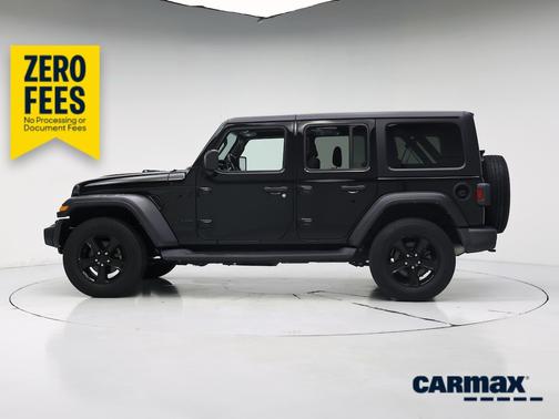 Black 2022 Jeep Wrangler Unlimited Sport Altitude