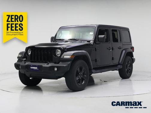 Black 2022 Jeep Wrangler Unlimited Sport Altitude
