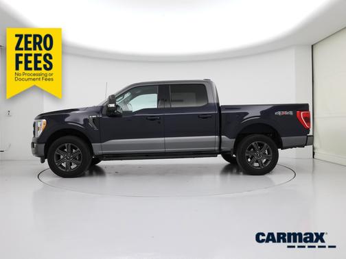 Blue 2023 Ford F-150 XLT