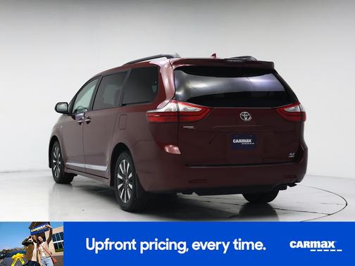 Red 2018 Toyota Sienna XLE