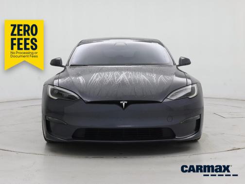Gray 2022 Tesla Model S Plaid