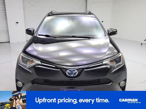 Black 2017 Toyota RAV4 Hybrid XLE