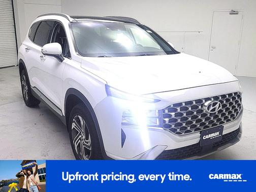 White 2023 Hyundai SANTA FE SEL