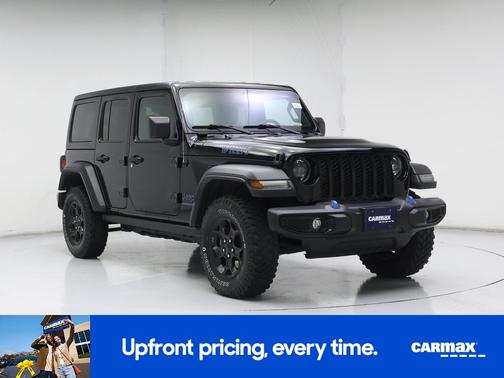 Black 2023 Jeep Wrangler 4xe