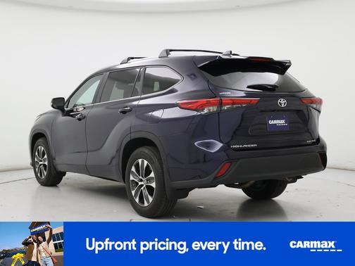 Blue 2023 Toyota Highlander XLE