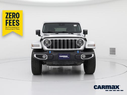 Silver 2024 Jeep Wrangler 4xe Sahara