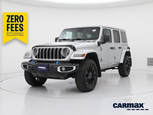 Silver 2024 Jeep Wrangler 4xe Sahara