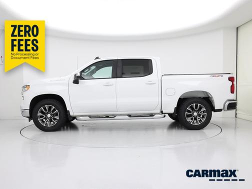 White 2022 Chevrolet Silverado 1500 LT
