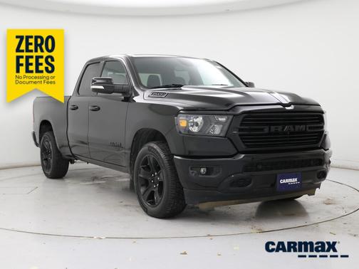 Black 2021 RAM 1500 Bighorn