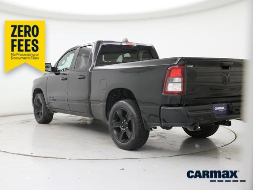 Black 2021 RAM 1500 Bighorn