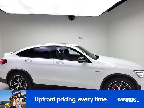 White 2020 Mercedes-Benz AMG GLC 43