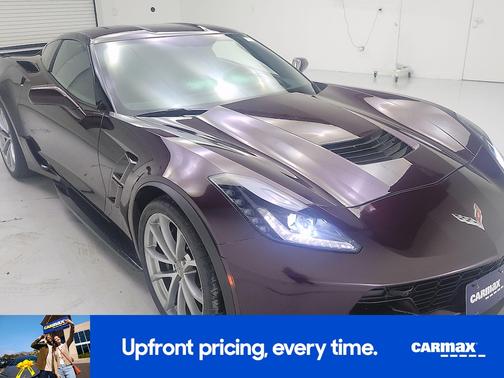 Burgundy 2017 Chevrolet Corvette Grand Sport
