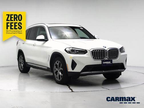 White 2023 BMW X3 XDrive30i