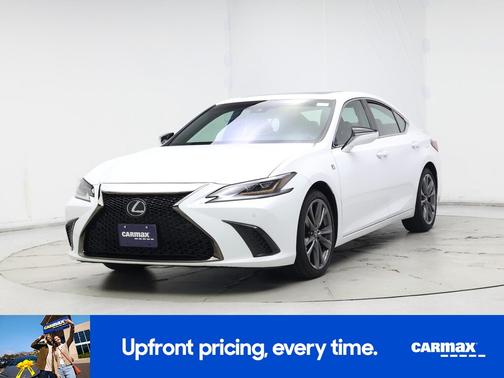 White 2019 Lexus ES 350 F-Sport