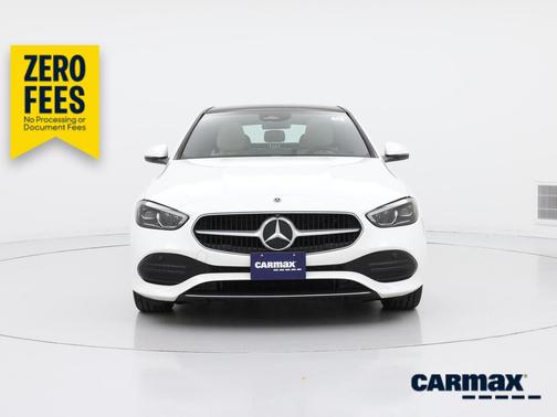 White 2022 Mercedes-Benz C-Class