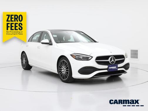 White 2022 Mercedes-Benz C-Class