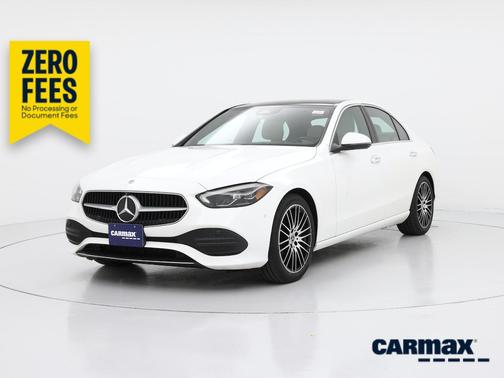 White 2022 Mercedes-Benz C-Class