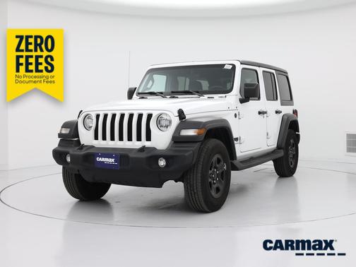 White 2023 Jeep Wrangler Unlimited Sport
