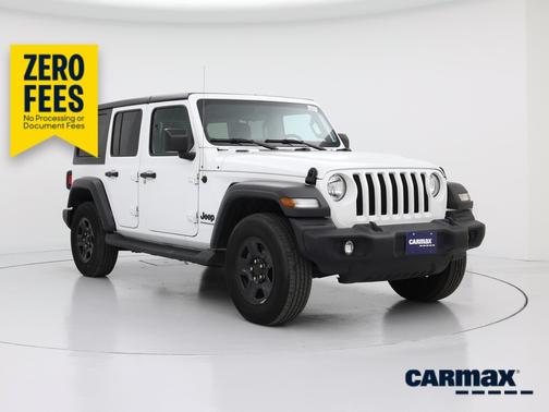 White 2023 Jeep Wrangler Unlimited Sport