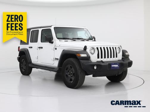 White 2023 Jeep Wrangler Unlimited Sport