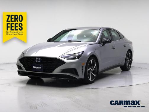 Silver 2021 Hyundai SONATA SEL Plus