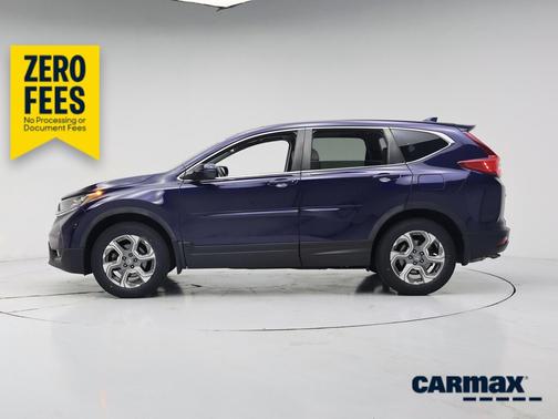 Blue 2017 Honda CR-V EX-L