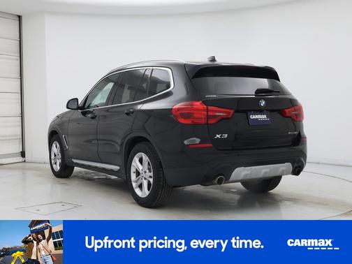 Black 2019 BMW X3 XDrive30i
