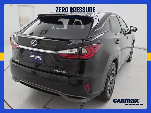 Black 2016 Lexus RX 450h F-Sport