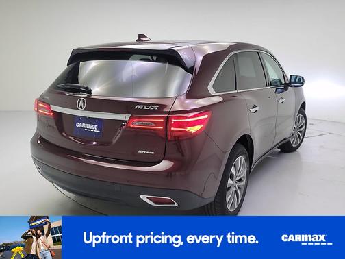 Burgundy 2015 Acura MDX