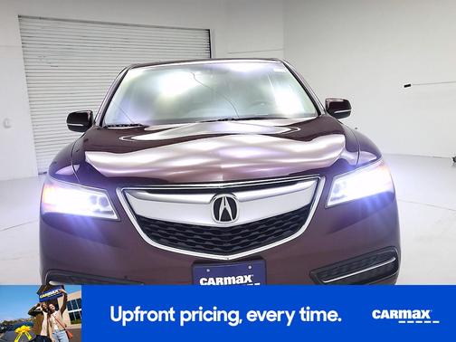 Burgundy 2015 Acura MDX