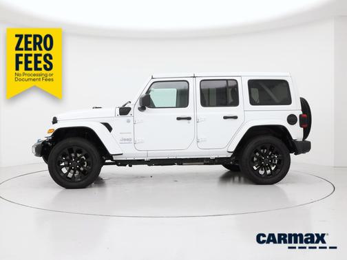 White 2024 Jeep Wrangler 4xe Sahara