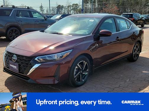 Burgundy 2025 Nissan Sentra SV