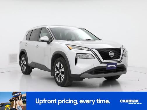 Silver 2021 Nissan Rogue SV