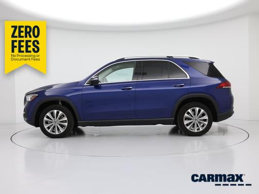 Blue 2020 Mercedes-Benz GLE 450