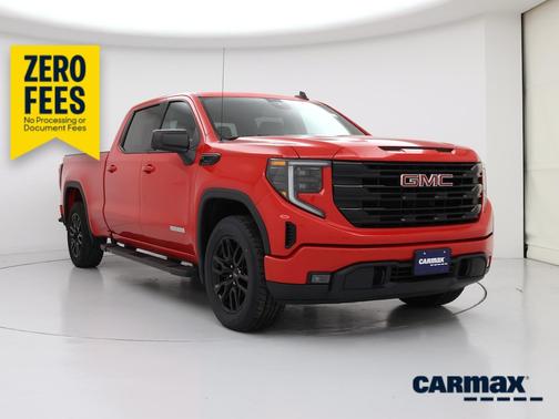 Red 2022 GMC Sierra 1500 Elevation