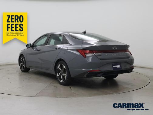 Gray 2021 Hyundai ELANTRA Limited