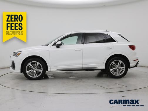 White 2021 Audi Q3 S-Line Premium Plus