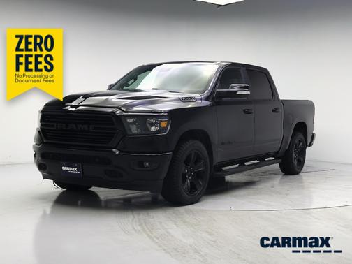 Black 2020 RAM 1500 Bighorn