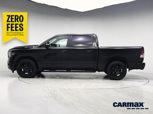 Black 2020 RAM 1500 Bighorn