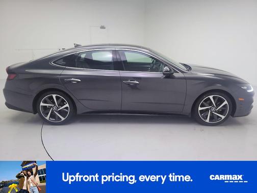 Gray 2021 Hyundai SONATA SEL Plus