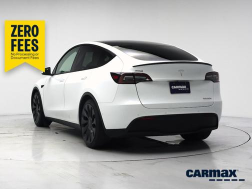 White 2021 Tesla Model Y Performance