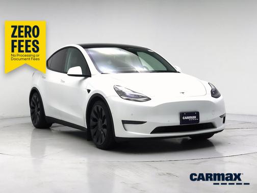 White 2021 Tesla Model Y Performance