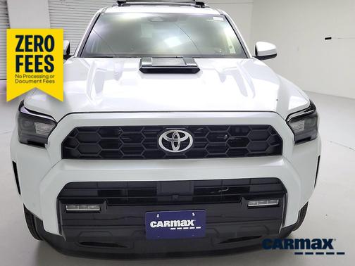 White 2025 Toyota 4Runner TRD Sport