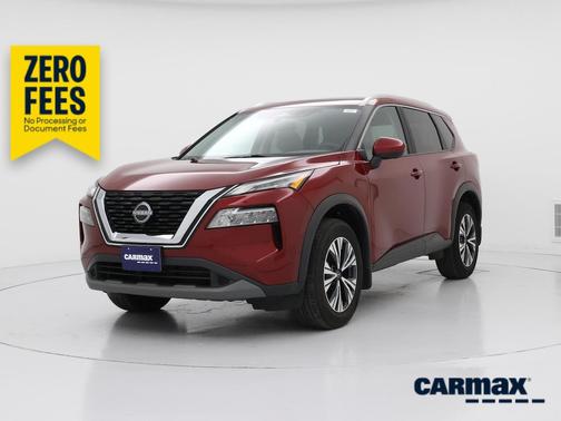 Red 2023 Nissan Rogue SV