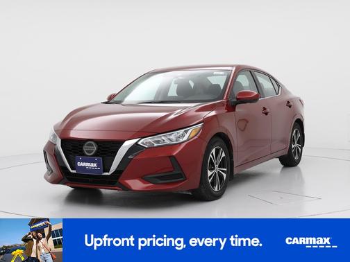 Red 2021 Nissan Sentra SV