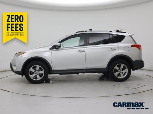 Silver 2015 Toyota RAV4 XLE