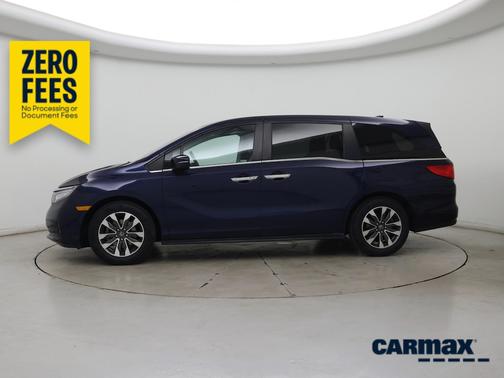 Blue 2023 Honda Odyssey EX-L