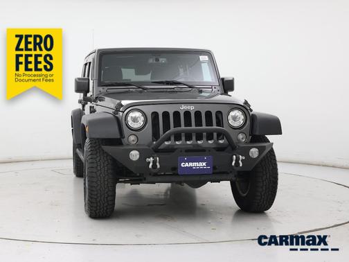 Gray 2017 Jeep Wrangler Unlimited Rubicon