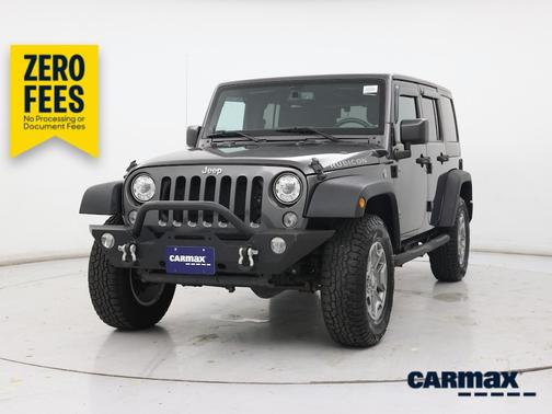 Gray 2017 Jeep Wrangler Unlimited Rubicon